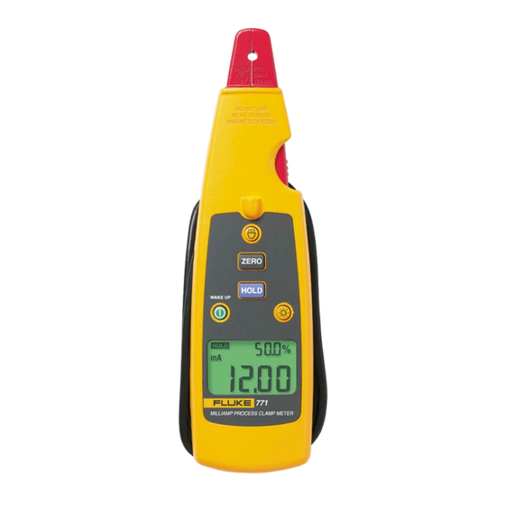 Image of Fluke 771 multimeter product page from FlukeDirect