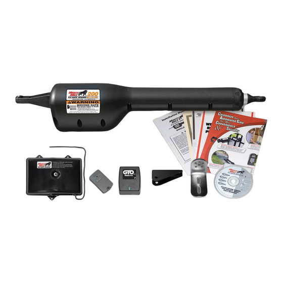 GTO MIGHTY MULE FM200 INSTALLATION MANUAL Pdf Download ManualsLib