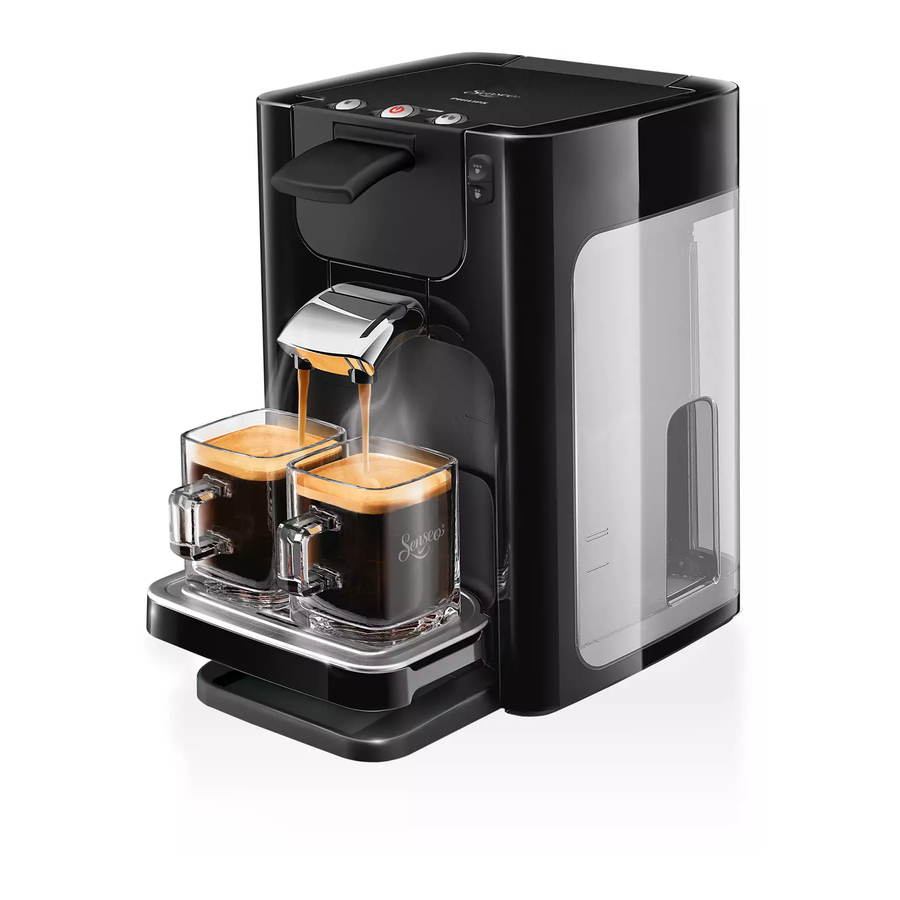 PHILIPS SENSEO HD7864 INSTRUCTION MANUAL Pdf Download ManualsLib