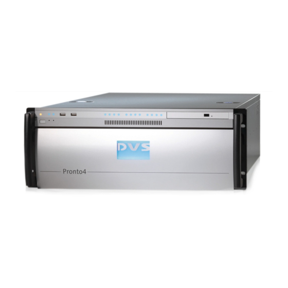 DVS PRONTO4 HARDWARE MANUAL Pdf Download ManualsLib