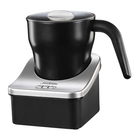 SUNBEAM CAFE CREAMY EM0180 INSTRUCTION AND RECIPE BOOKLET Pdf Download