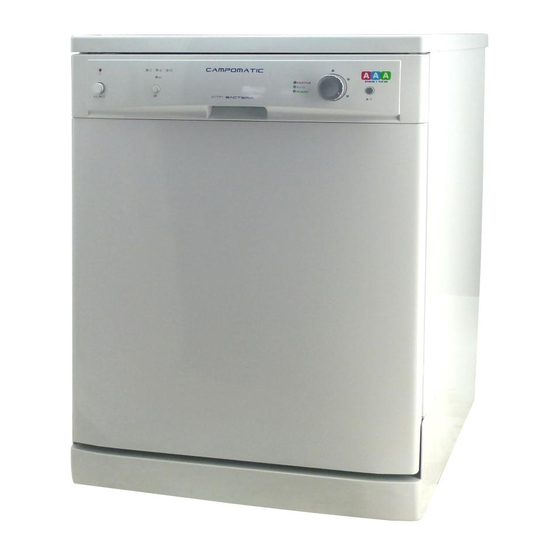 Campomatic DW814EW Use And Maintenance Instructions
