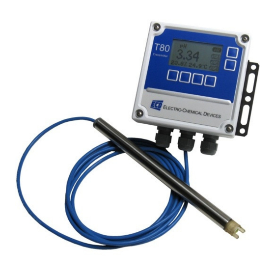 ECD T80 Manual