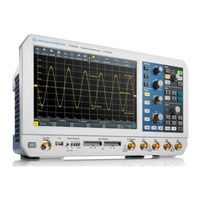 Rohde & Schwarz RTB2002 User Manual