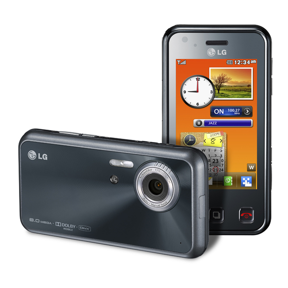 LG KC910 User Manual