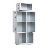 Crate&Barrel Roboshelf Bookcase Assembly Instructions Manual