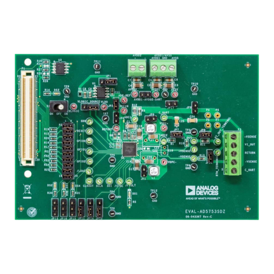 Analog Devices EVAL-AD5753SDZ User Manual