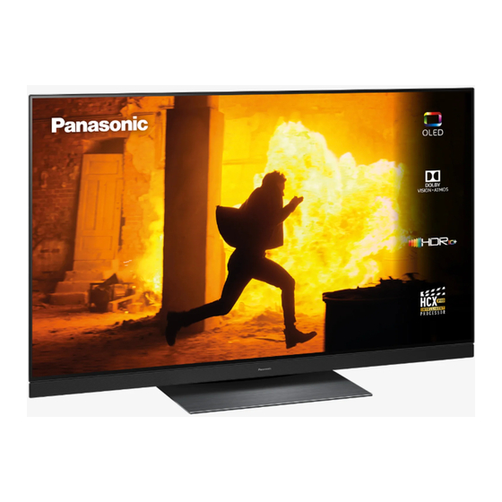 Panasonic TH-55GZ1500U 4K OLED TV Manuals