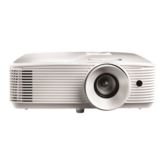 Optoma WU337 User Manual