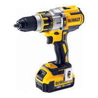 DeWalt XR DCD996P2-GB Original Instructions Manual