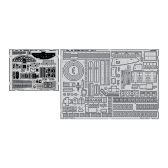 Eduard He 111H-6 interior S.A. Quick Start Manual