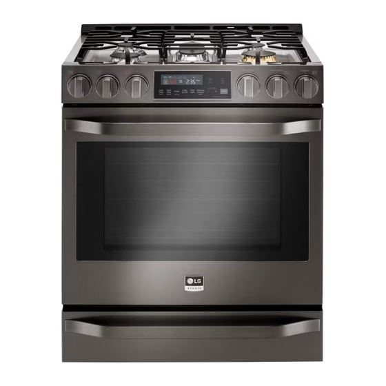 LG LSSG3019BD Owner's Manual