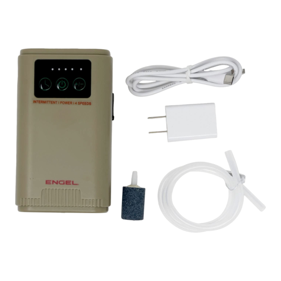 Engel BUBBLER Quick Start Manual