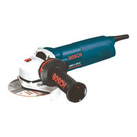 Bosch Professional GWS 11-125 CI Original Instructions Manual