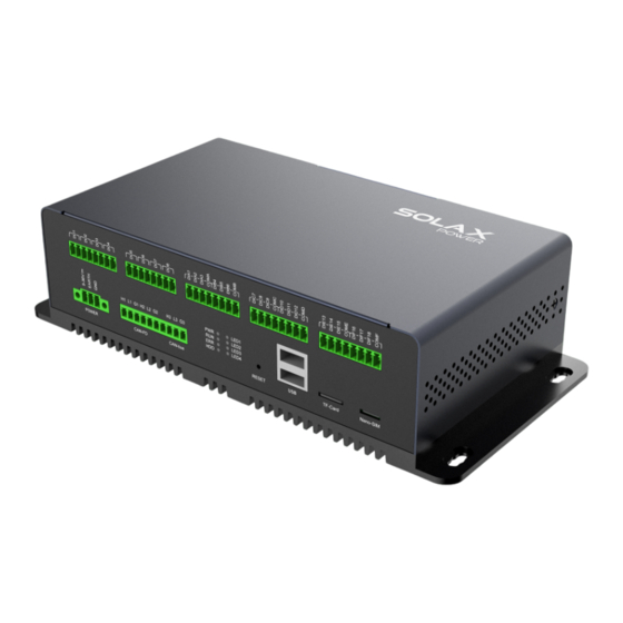 SolaX Power EMS1000 Installation Manual
