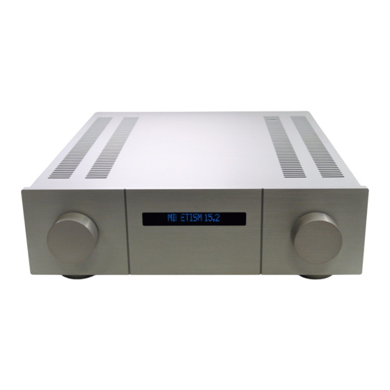 Mimetism Audio MA 15.2 Instructions Manual