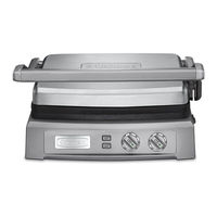 Cuisinart Elite Collection GR-150C Instruction And Recipe Booklet