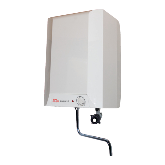 ZIP TUDOR II P4/52 INSTALLATION, MAINTENANCE AND USER INSTRUCTIONS Pdf