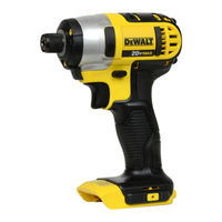 Dewalt DCF885 Nstruction Manual