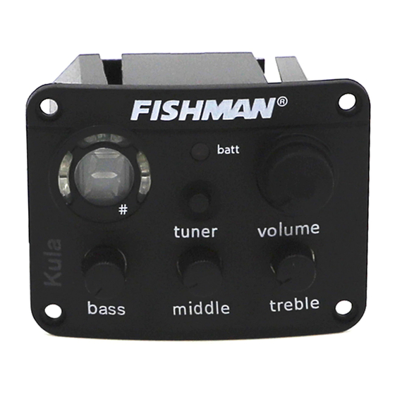 fishman kula electronics