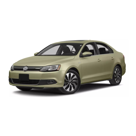 Volkswagen Jetta 2011 Service Manual