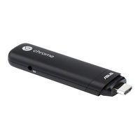 Asus cs10 Chromebit Quick Start Manual