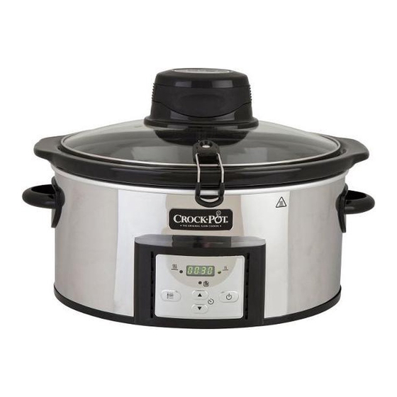 Crock-Pot CSC012 Digital Slow Cooker with Auto-Stir, 5.7 L - Stainless  Steel 220 VOLTS NOT FOR USA