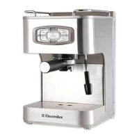 Electrolux Pump Espresso EES250 Operating Instructions Manual