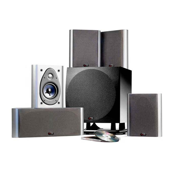 Polk Audio RM3300 Owner's Manual