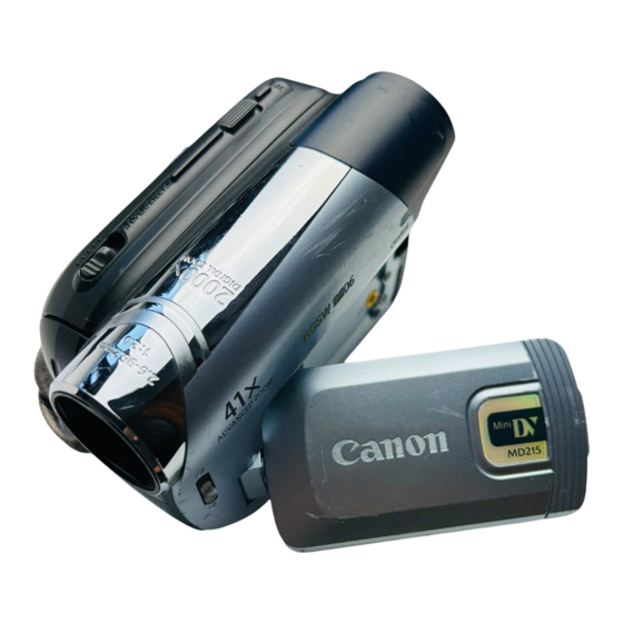 Canon MD215 Manual