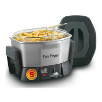 Fritel FUN FRYER FF1200 Instruction Manual