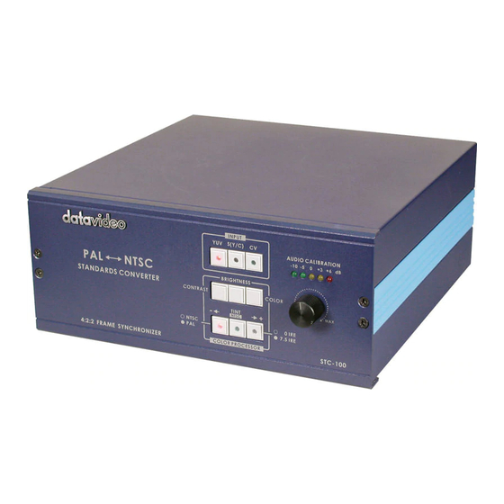 Datavideo STC-100 User Manual