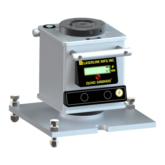 LaserLine QUAD 1000HDU Owner's Manual