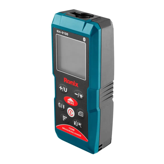 Ronix RH-9100 Manual