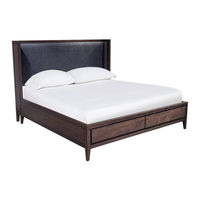 Modus Furniture BORACAY FULL/QUEEN/E.KING SHELTER STORAGE BED Assembly Instructions Manual