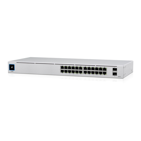 Ubiquiti USW-24 Quick Start Manual