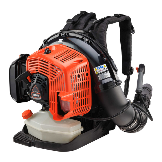 Echo PB-7910T Operator's Manual