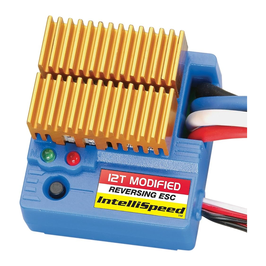 Duratrax IntelliSpeed 12T - Electronic Speed Control Operating Manual