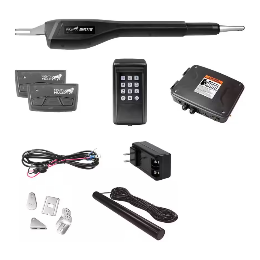 Mule MM571W, MM572W, MM371W, MM372W Manual