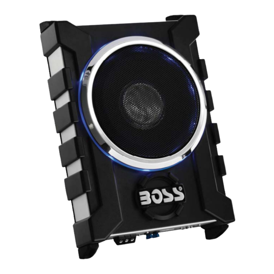 Boss Audio Systems BASS1300.3 Manuals