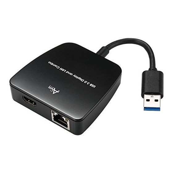 Ableconn USB 3.0 TO HDMI AND LAN COMBO User Manual