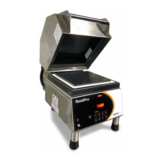Nemco PaniniPro 6900 Series Installation And Operating Instructions Manual