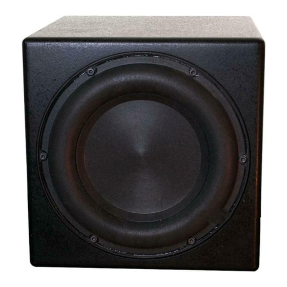 REL Acoustics Q Series Operating Instructions Manual