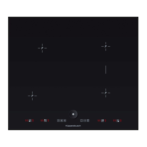 Kuppersbusch KI6350.0SR Induction Hob Manuals
