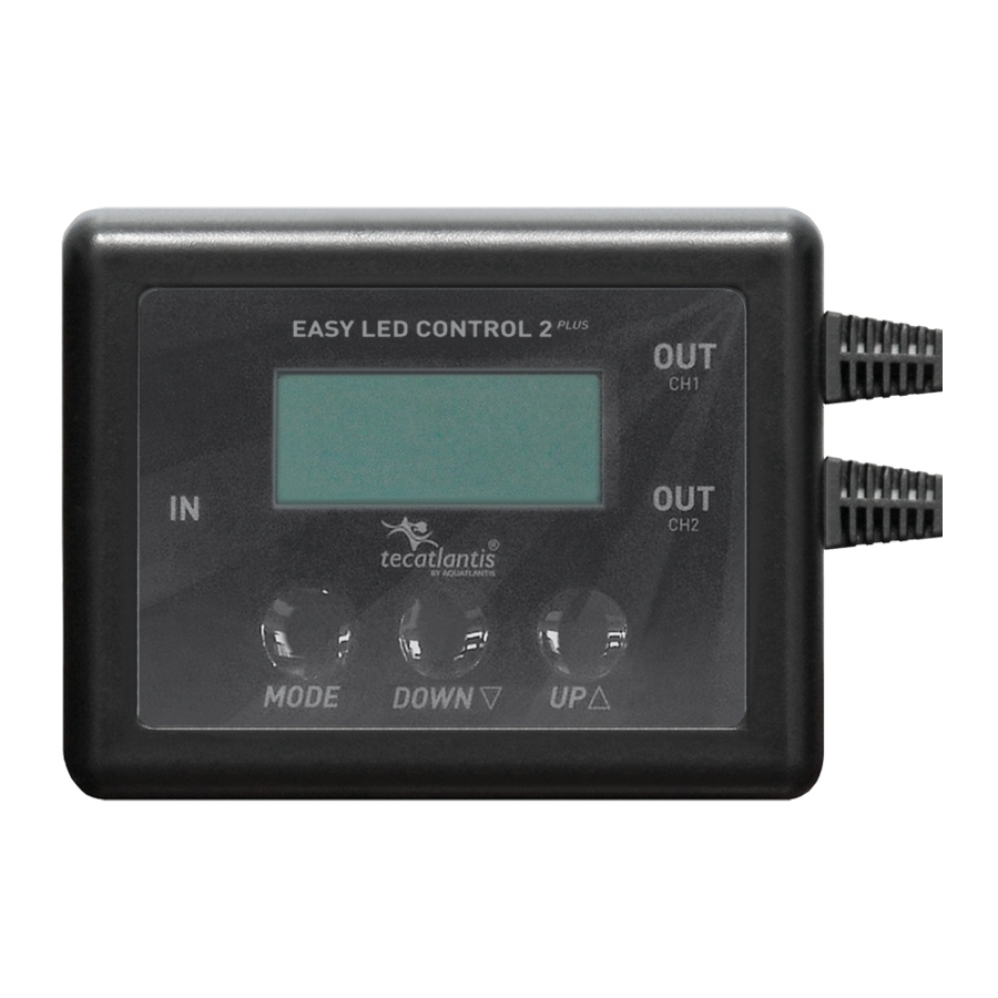 Aquatlantis Easy LED Control 2 PLUS - Tecatlantis Dimmer Switch Manual