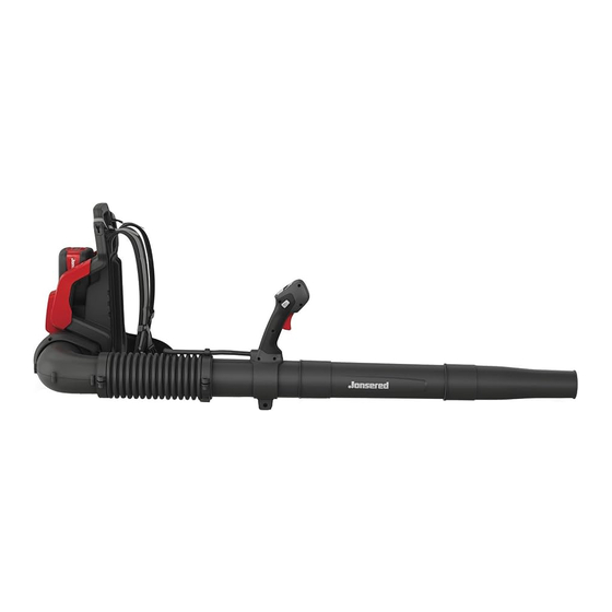 Jonsered BP750i Operator's Manual