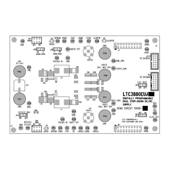 Linear ANALOG DEVICES DC1590B Manuals