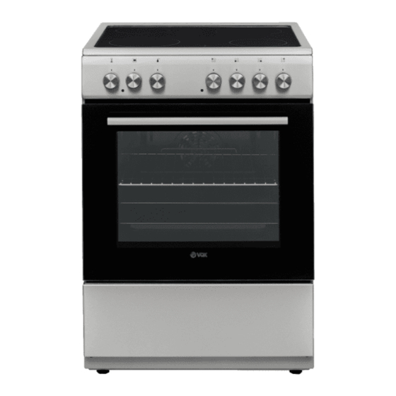 User Manuals: VOX electronics CHT6000W Ceramic Cooker