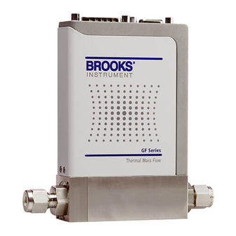 Brooks Instrument GF40 Series Installation & Operation Manual