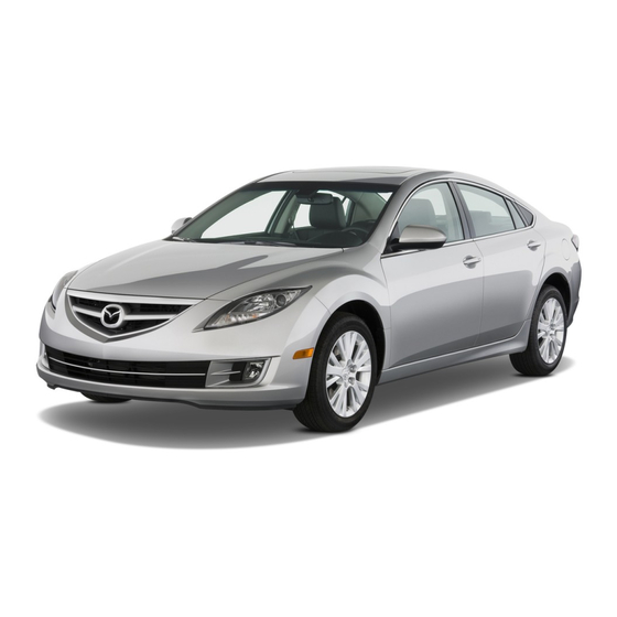 Mazda 2009 Mazda6 Owner's Manual
